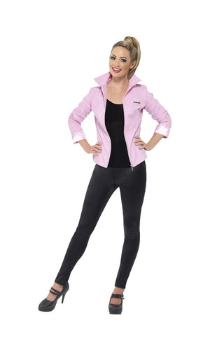Grease Deluxe Pink Ladies Jacket Costume For Adults