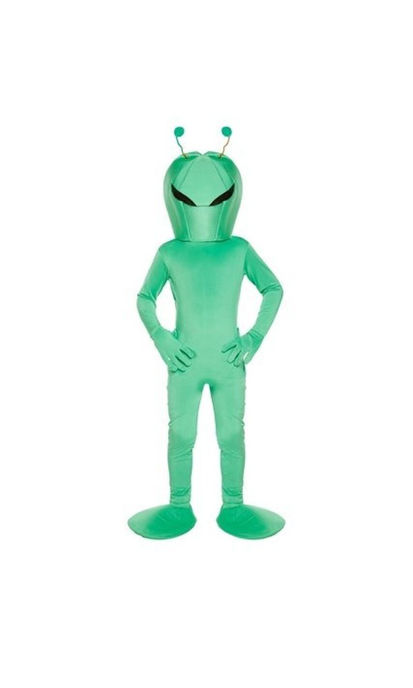 Green Alien Costume Child