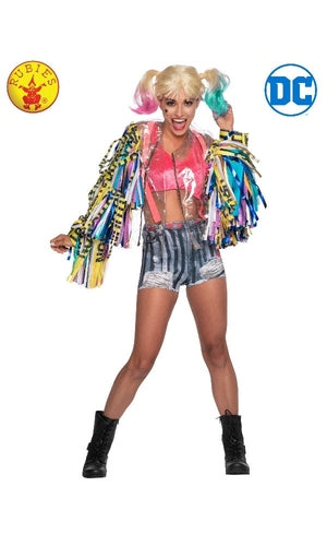 HARLEY QUINN BIRDS OF PREY COSTUME, ADULT