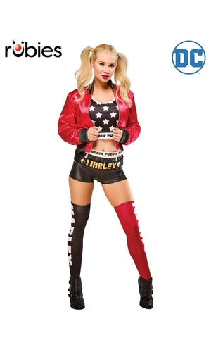 HARLEY QUINN DELUXE COSTUME, ADULT