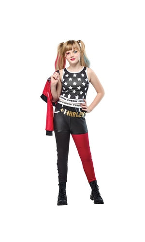 HARLEY QUINN DELUXE COSTUME, CHILD