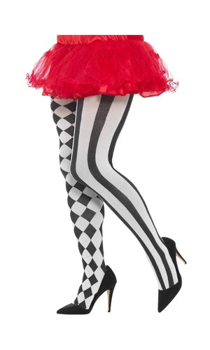 Harlequin Tights, Plus Size