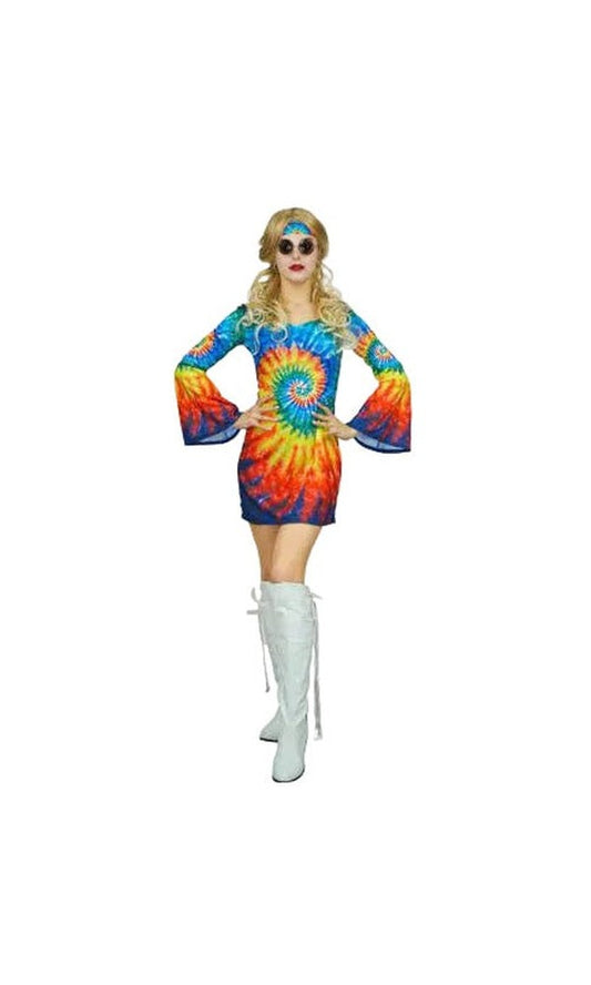 Hippies Tie Dye Dress