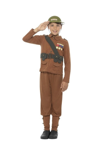 Horrible Histories Soldier Costume For Kids