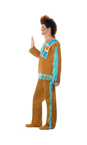 Indian Warrior Costume For Adults