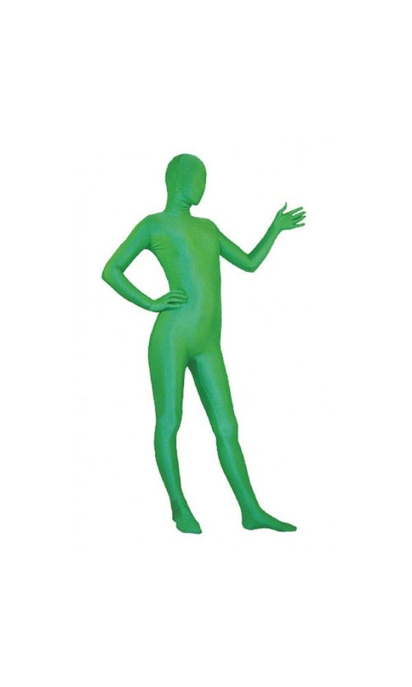 Invisible Man Spandex Costume Green 183cms