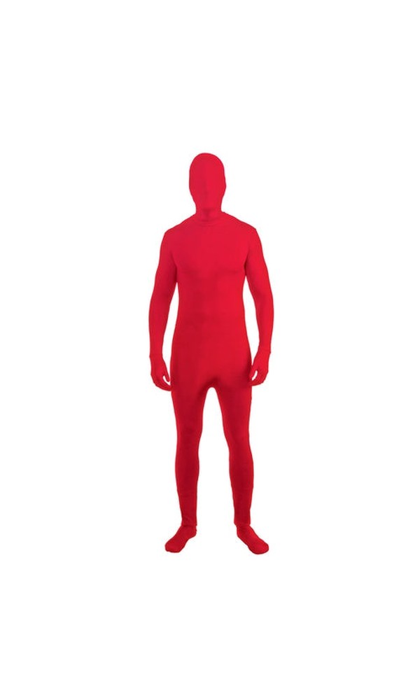 Invisible Skin Suit Red Adult X Large