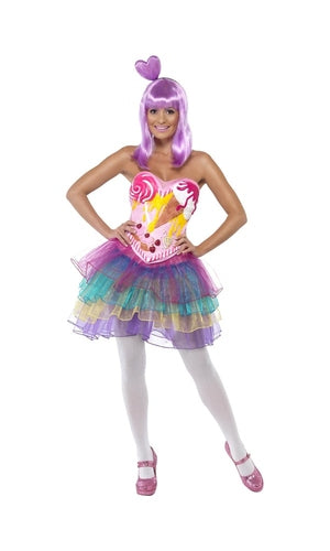 Kate Perry Candy Queen Costume For Adults