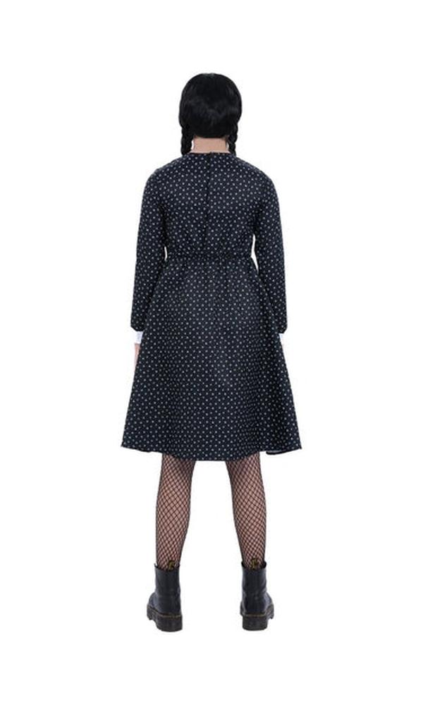 Kids Gothic School Girl Costume Wednesday