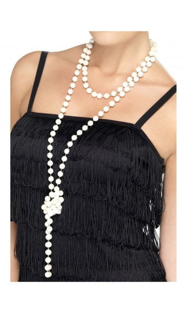 Long Pearl Necklace