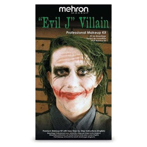 MEHRON CHARACTER MAKEUP KIT EVIL JOKER