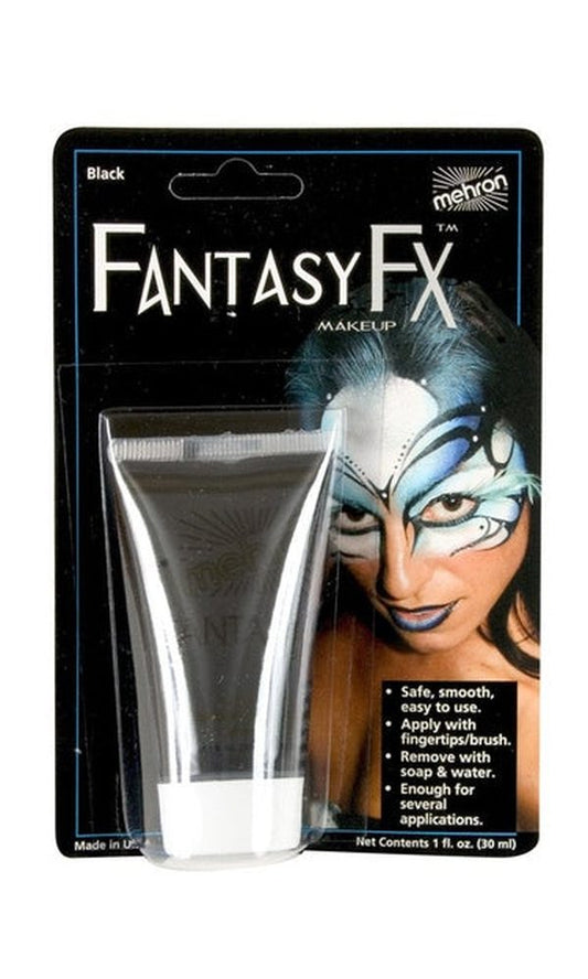 MEHRON Fantasy FX Make Up 30ml Black Face paint