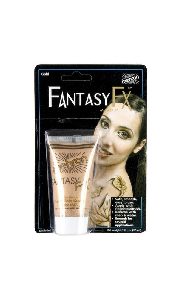 MEHRON Fantasy FX Make Up 30ml Gold Face paint