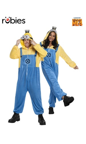 MINION DESPICABLE ME 4 JUMPSUIT, ADULT