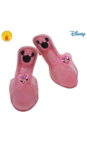 MINNIE MOUSE PINK JELLY SHOES - CHILD