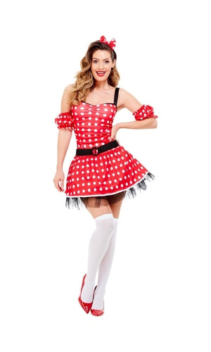 Madame Mouse Costume Minnie Mouse For Adults