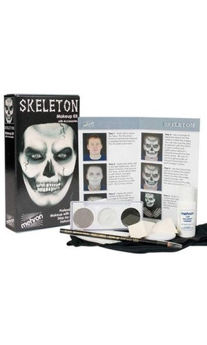 Mehron Character Makeup Kit Skeleton