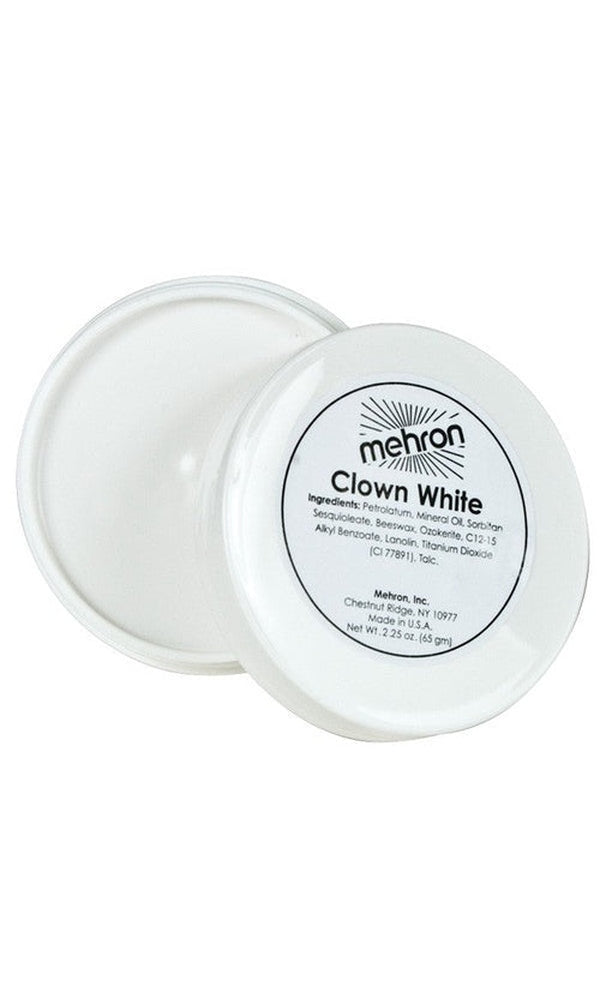 Mehron Clown White Face Cover