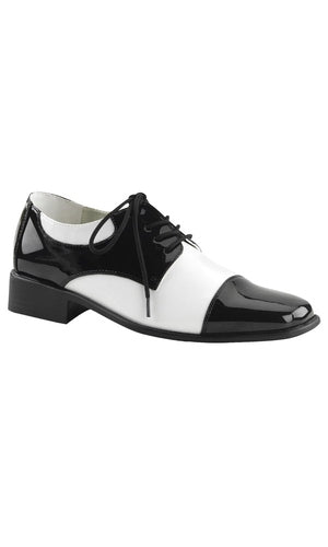 Men's Oxford Shoe Black & White