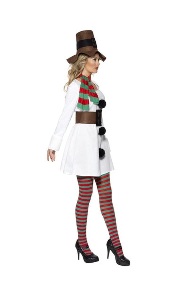 Miss Snowman Costume For Adults