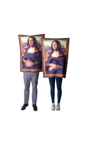 Mona Lisa Painting Adults Costume