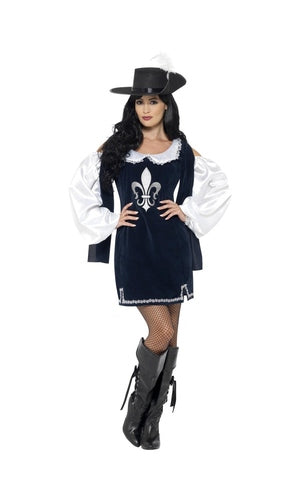 Musketeer Female Costume For Adults