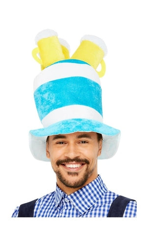 Oktoberfest Beer Hat, Blue