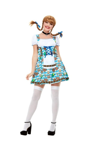 Oktoberfest Beer Maiden Costume For Adults