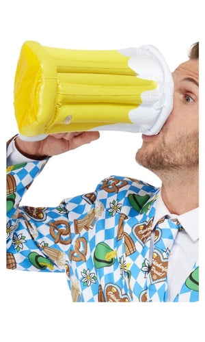 Oktoberfest Inflatable Stein, Yellow