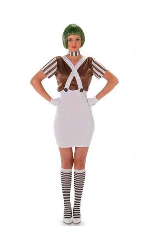 Oompa Loompa Candy Maker Book Week Costume For Adults