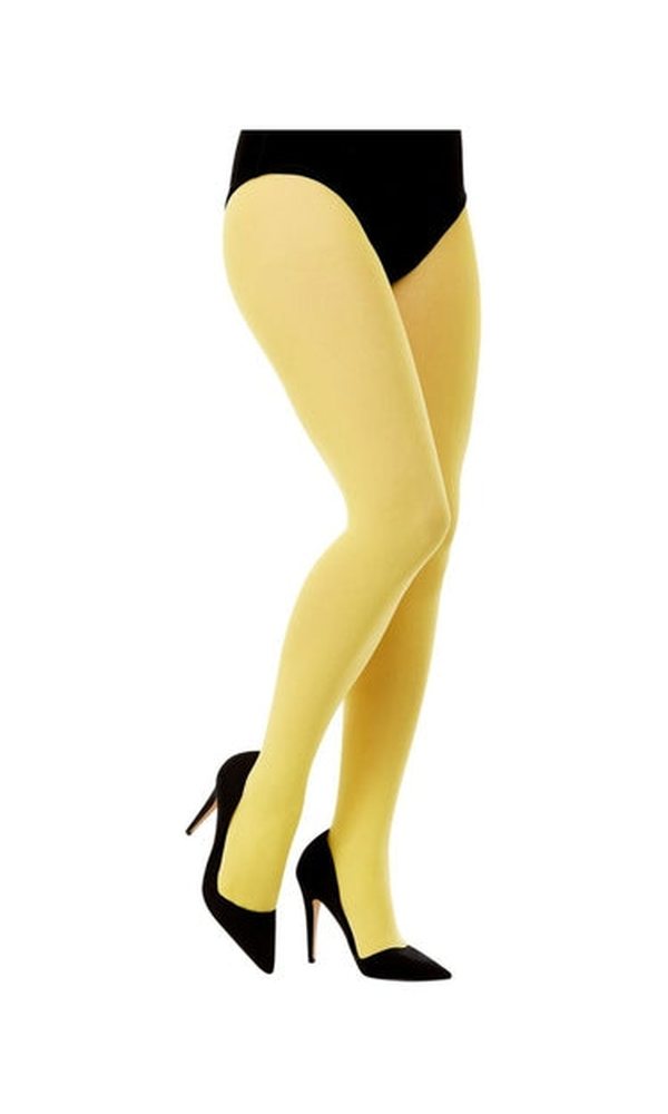 Opaque Tights, Yellow