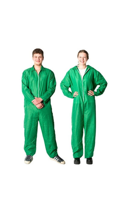 Overalls Costume Adult Green