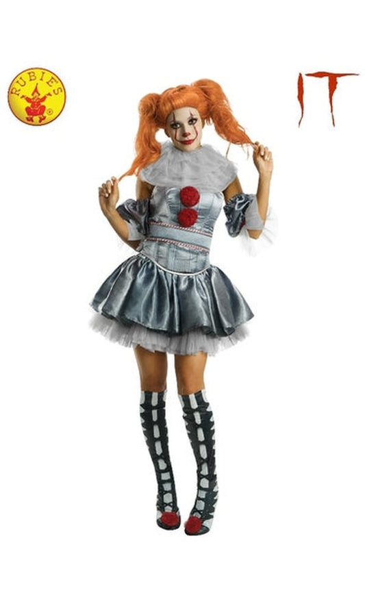 PENNYWISE 'IT' CH 2 DELUXE WOMENS COSTUME