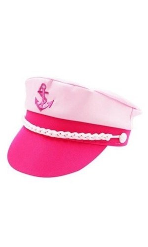 PINK CAPTAIN HAT