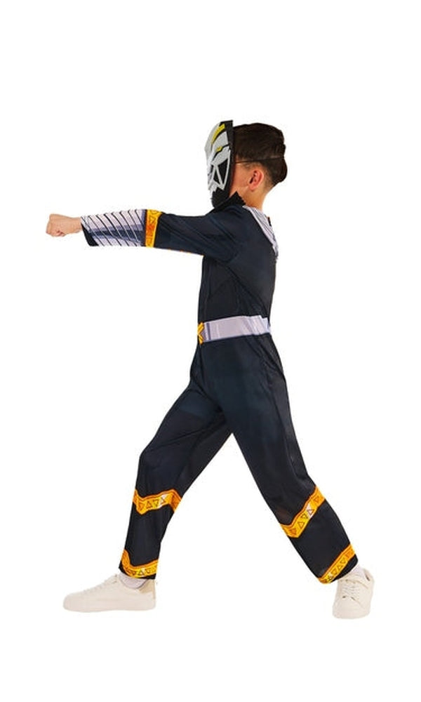 POWER RANGERS COSMIC FURY BLACK RANGER COSTUME, CHILD