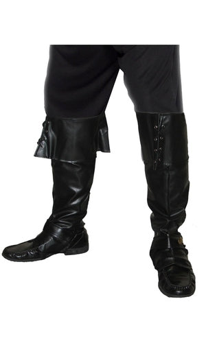 Pirate Bootcovers, Black, Deluxe