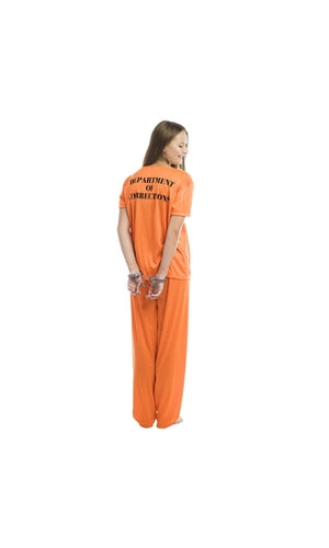 Prisoner Lady Costume Convict