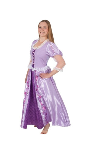 RAPUNZEL DELUXE COSTUME FOR ADULTS - DISNEY