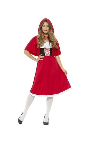 RED RIDING HOOD COSTUME, LONG DRESS