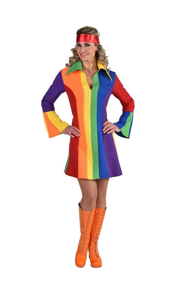 Rainbow Dress Costume Women