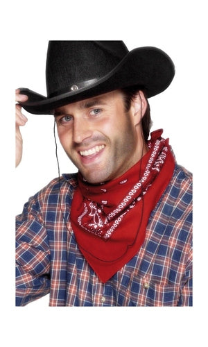 Red Cowboy Bandana