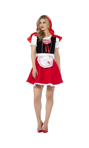 Red Riding Hood Lady Costume For Adults