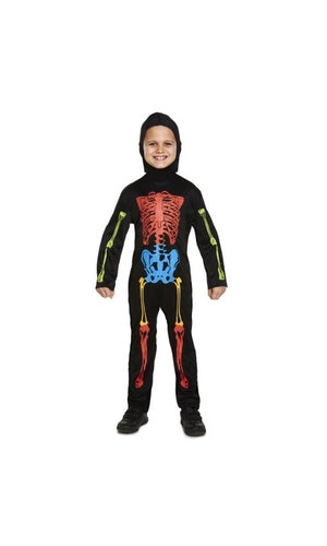 SKELETON COLOURED COSTUME CHILD