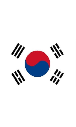 SOUTH KOREA FLAG 90CMS X 150CMS