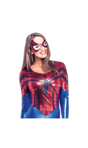 SPIDER-GIRL DRESS AND MASK - ADULT