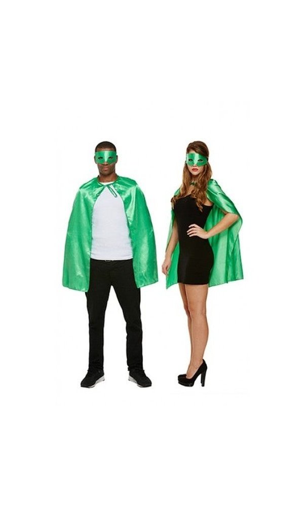 SUPER HERO CAPE GREEN UNISEX