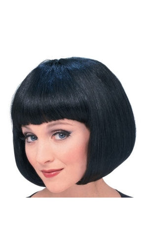 SUPERMODEL BLACK WIG BOB – ADULT