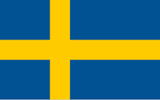 SWEDEN FLAG 90CMS X 150CMS