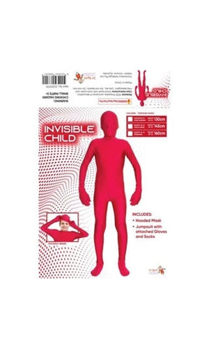 Second Skin Suit -Invisible Teen Red