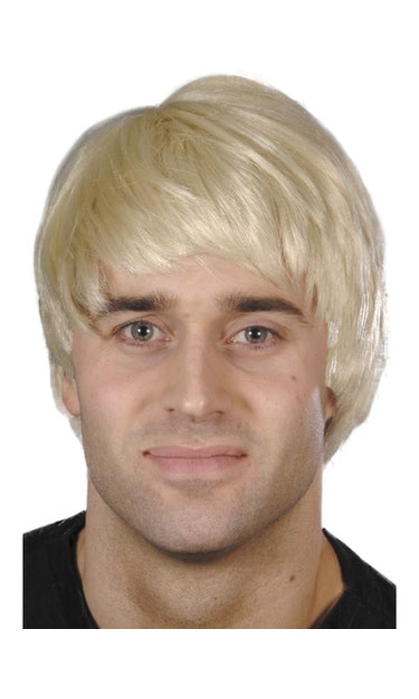 Short Blonde Guy Wig